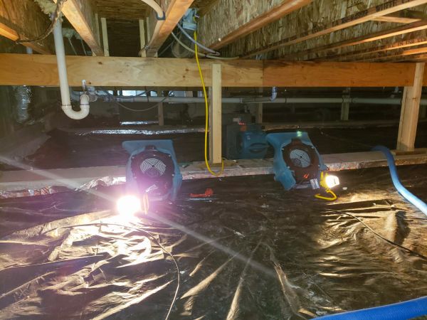 Crawlspace Water Removal in Frankfort
